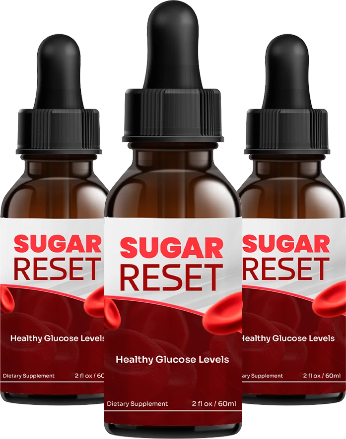 Sugar Reset 3 Bottles package